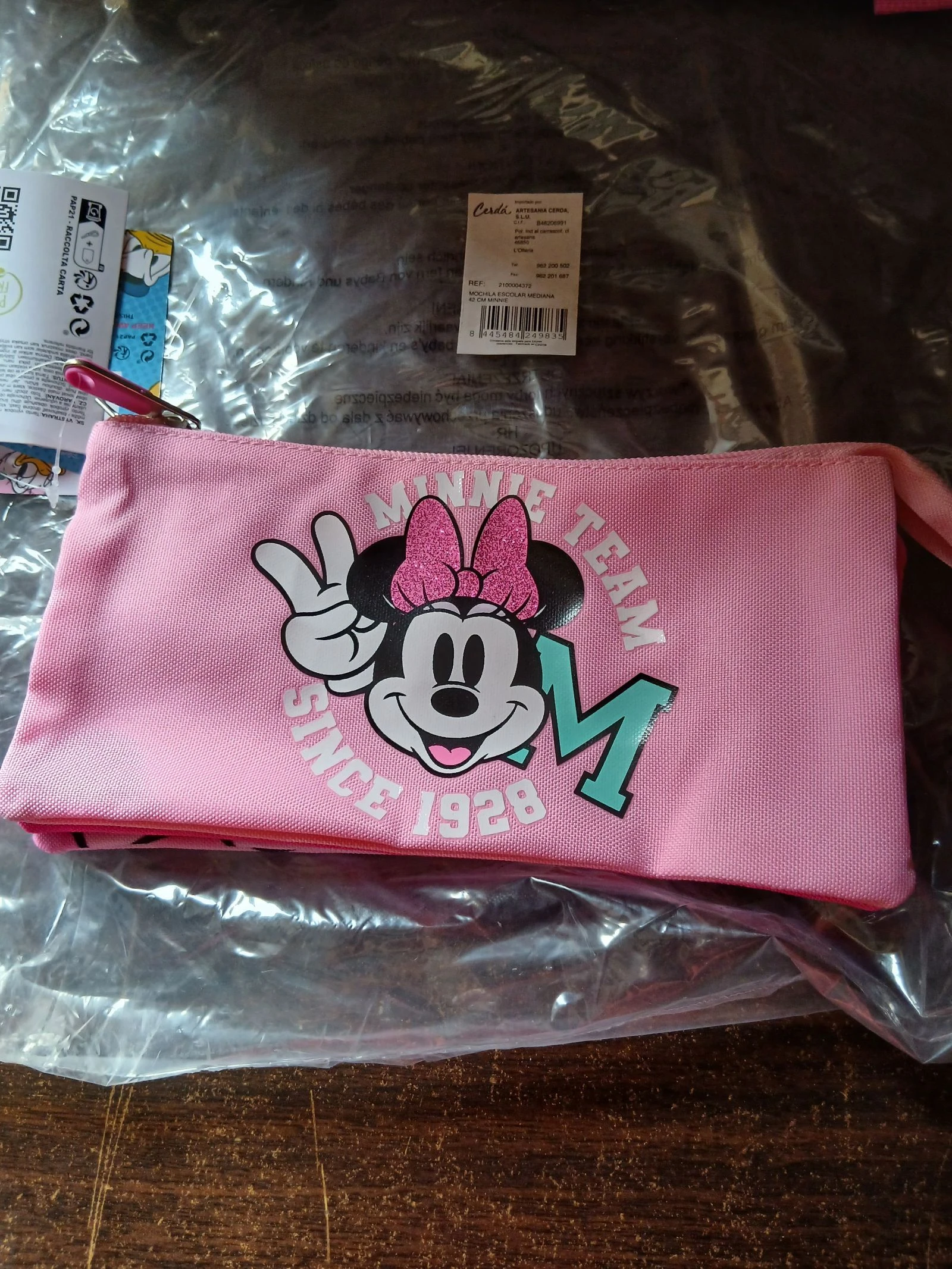 Mochila Minnie com sua bolsa – photo 2
